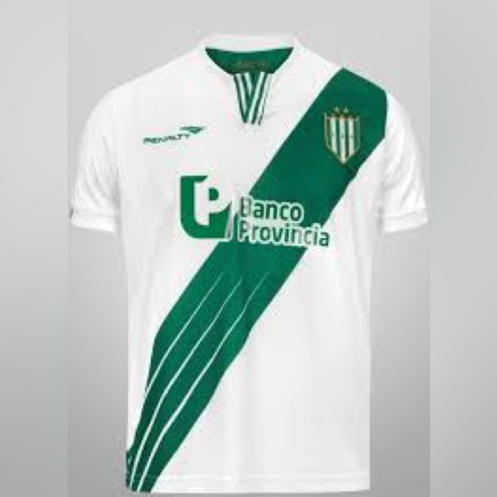 Penalty 2015 Club Atlético Banfield Home Soccer Jersey Shirt SZ Large RARE